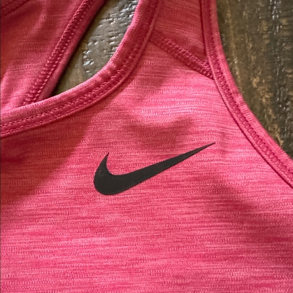 Nike Maroon and Black Sports Bra Size Med - Picture 4 of 5